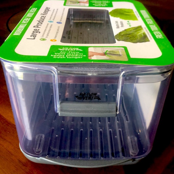 ✨Eat More🥦🥕🍅 in 2025🎉 Prepworks Large (5.7qt.) Produce Keeper Storage(Grey)✨ - Picture 4 of 4